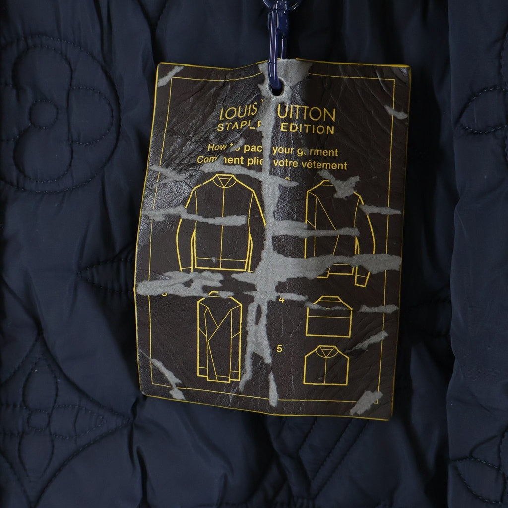 LOUIS VUITTON(ルイヴィトン) モノグラムパデッドライトブルゾン ジャケット 1A5VAQ ネイビー