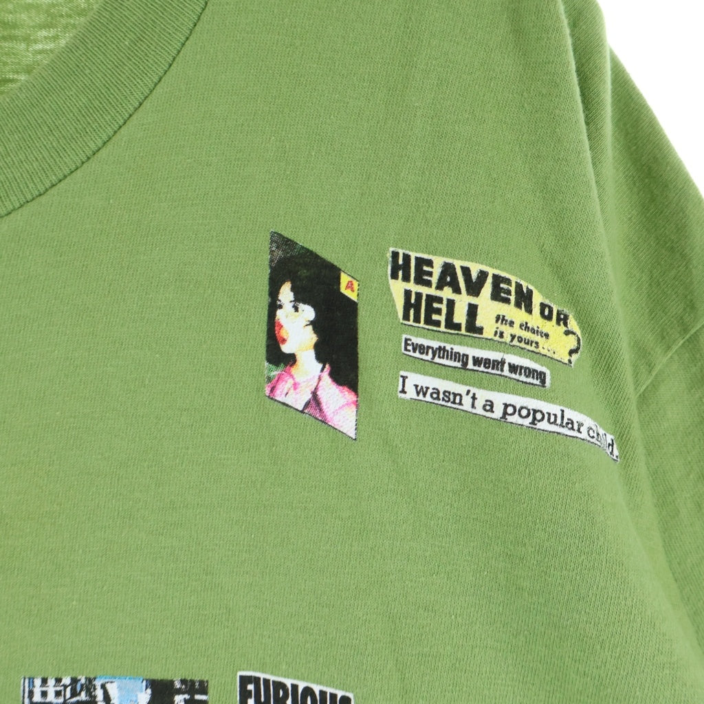SUPREME(シュプリーム) 24AW Upset Tee アップセット プリント クルーネック半袖Tシャツ カットソー グリーン