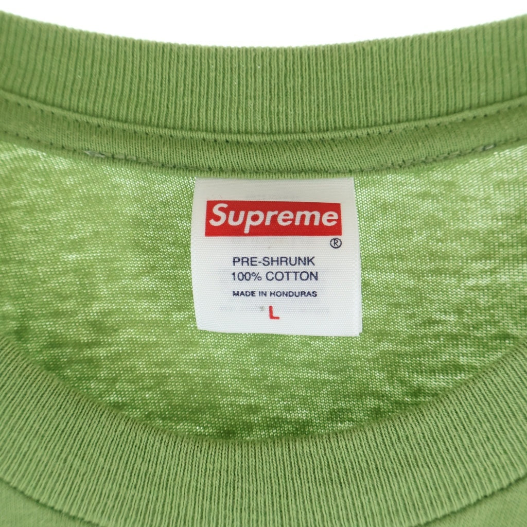 SUPREME(シュプリーム) 24AW Upset Tee アップセット プリント クルーネック半袖Tシャツ カットソー グリーン