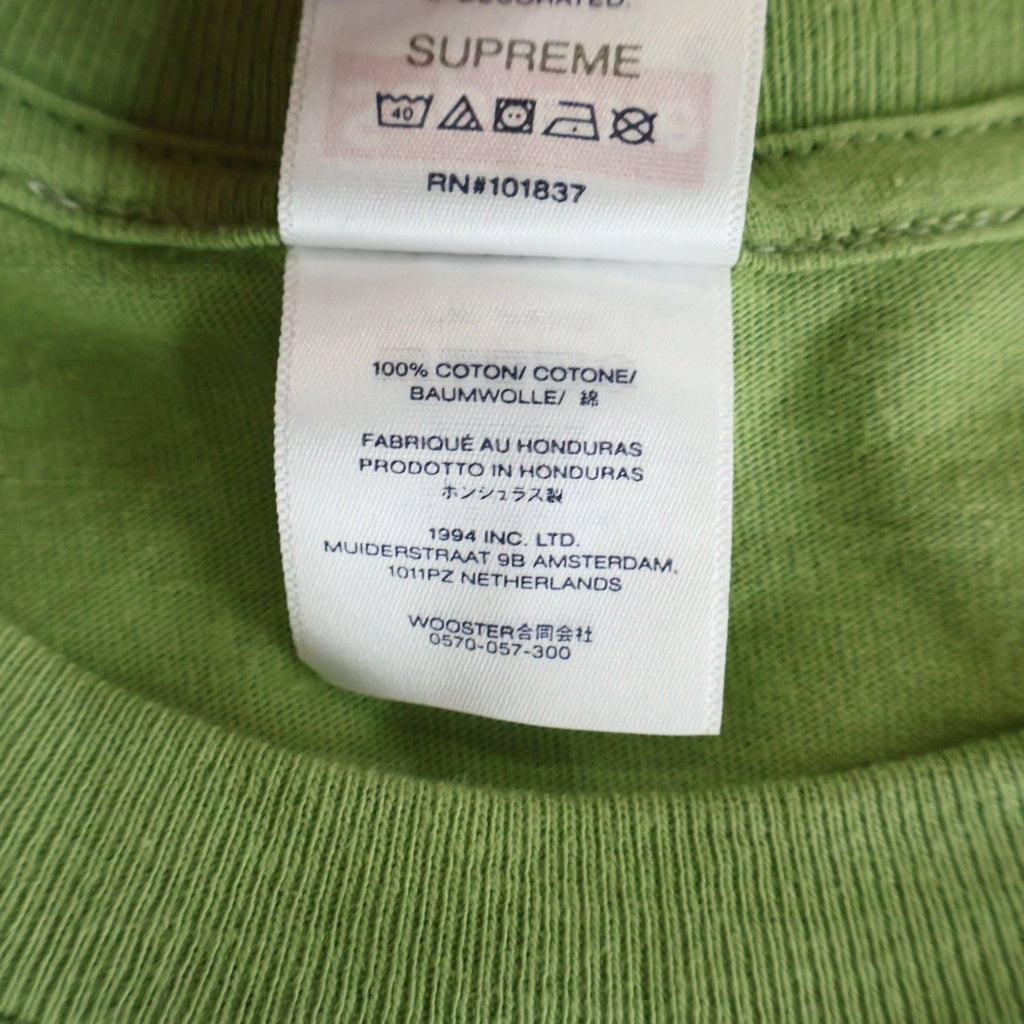 SUPREME(シュプリーム) 24AW Upset Tee アップセット プリント クルーネック半袖Tシャツ カットソー グリーン