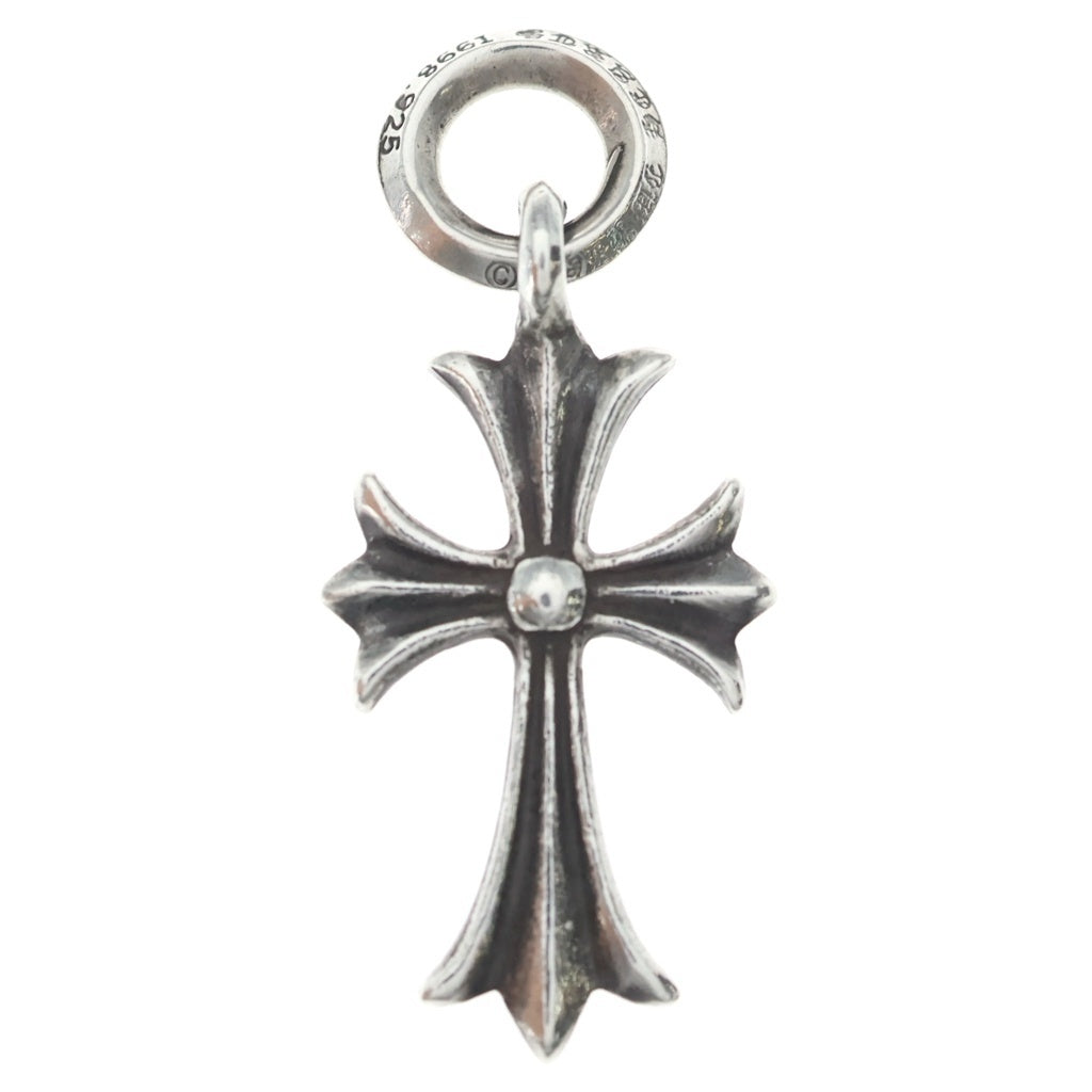 CHROME HEARTS(クロムハーツ) TINY CH CROSS タイニーCHクロス チャーム ネックレストップ シルバー BCA382