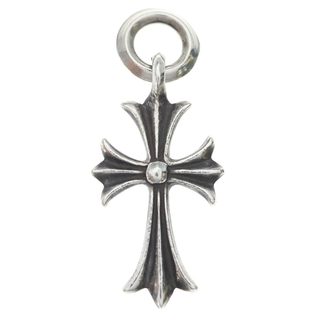 CHROME HEARTS(クロムハーツ) TINY CH CROSS タイニーCHクロス チャーム ネックレストップ シルバー BCA382