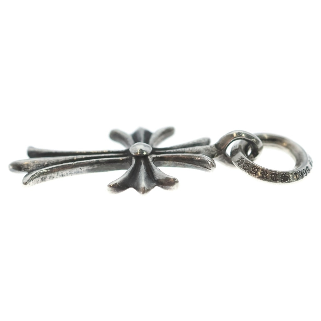 CHROME HEARTS(クロムハーツ) TINY CH CROSS タイニーCHクロス チャーム ネックレストップ シルバー BCA382