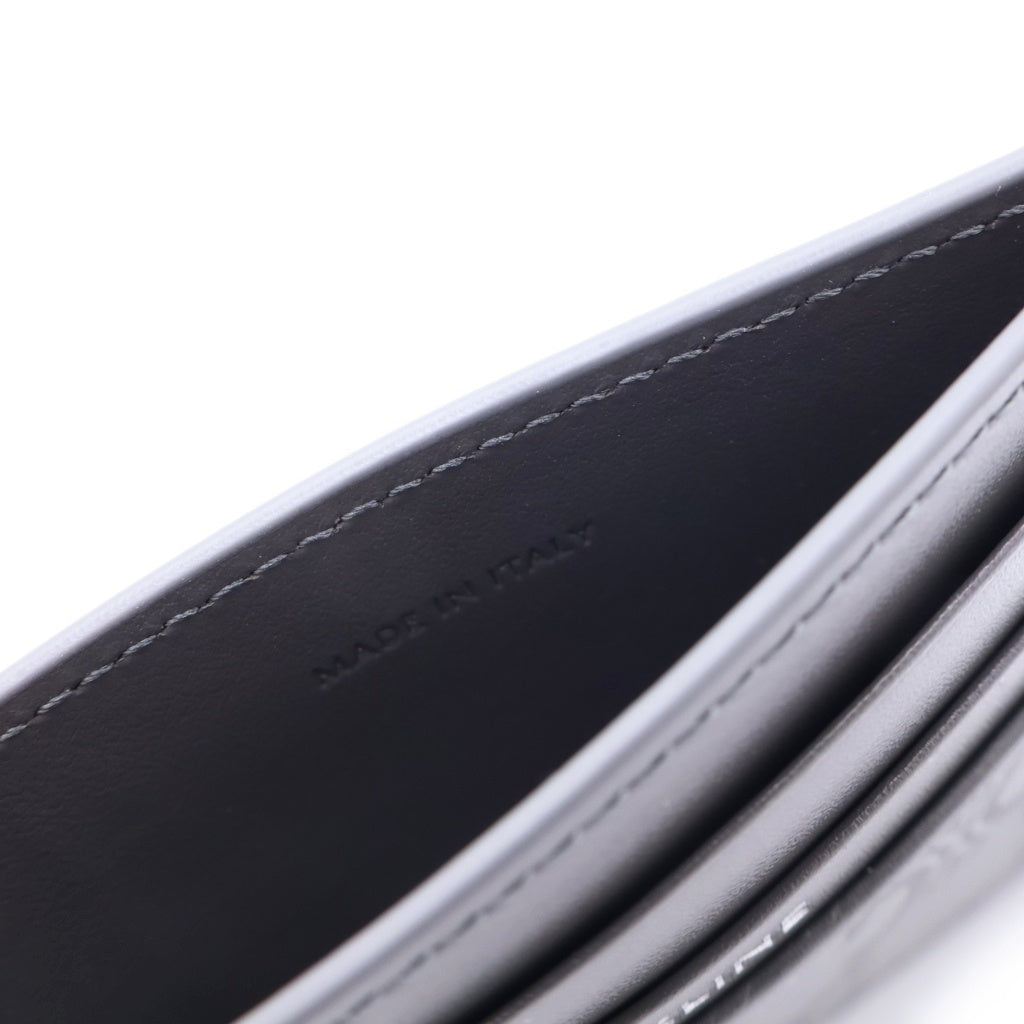 CELINE(セリーヌ) LARGE CARD HOLDER 10K913FQD.10AN トリオンフ エンボス加工 カードホルダー カーフスキン グレー レディース