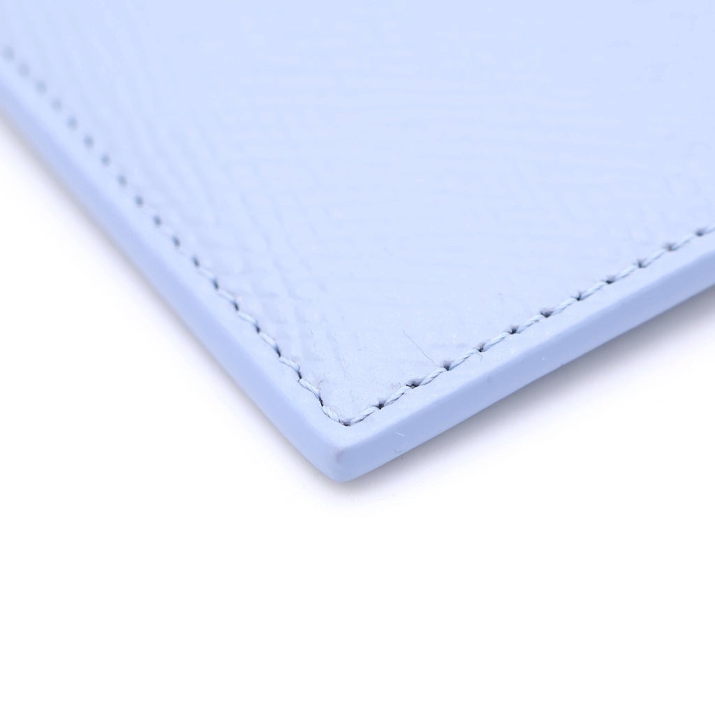 CELINE(セリーヌ) ZIPPED CARD HOLDER トリオンフ ジップ付きカードケース カードホルダー 財布 ブルー 10M083FVO.05LM レディース