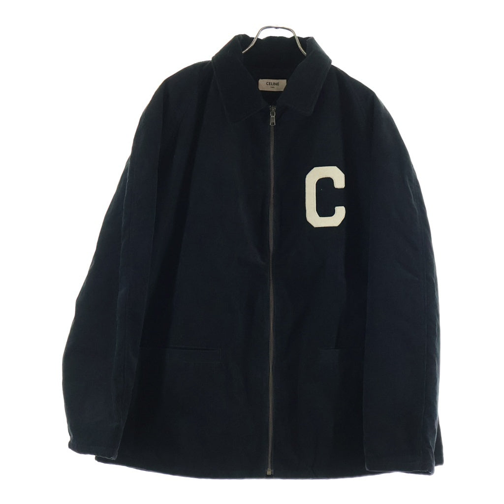 CELINE セリーヌ 23AW バックロゴパッチ コーデュロイ リンス ジャケット Q772580W CELINE(セリーヌ) 23AW バックロゴパッチ コーデュロイ リンス