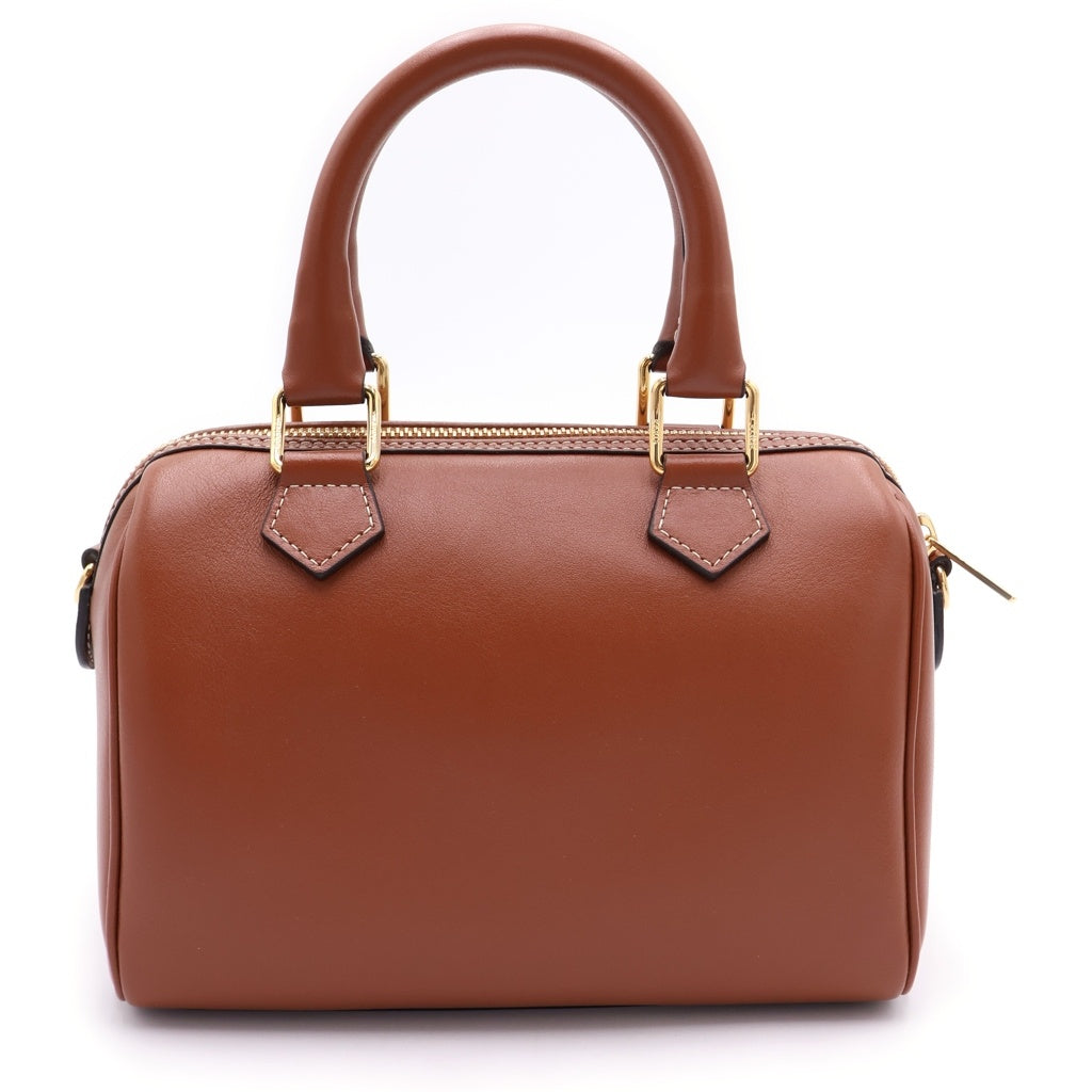 CELINE(セリーヌ) トリオンフ スムースカーフスキン スモール ボストンバッグ ショルダーバッグ ブラウン 113773DU3.04LU レディース