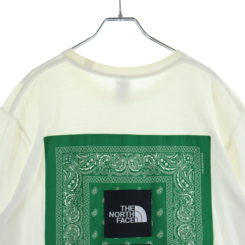 SUPREME(シュプリーム) 22SS ×THE NORTH FACE Bandana Tee ノースフェイス バンダナ 半袖Tシャツ ホワイト NT02209I