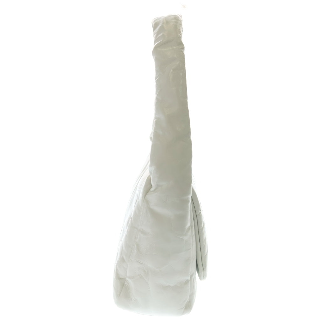BALENCIAGA(バレンシアガ) Monaco Sling Bag モナコ レザーハンドバッグ ホワイト 787896 レディース