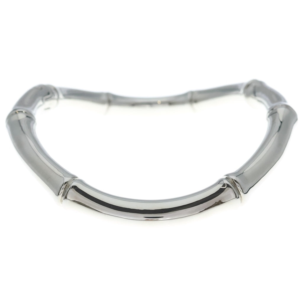 GUCCI(グッチ) Bamboo Choker バンブーチョーカー ネックレス シルバー 830680
