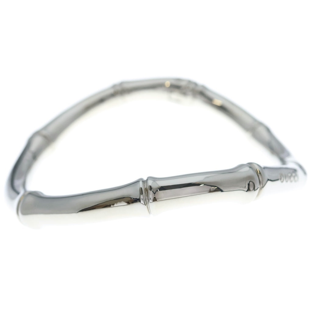 GUCCI(グッチ) Bamboo Choker バンブーチョーカー ネックレス シルバー 830680