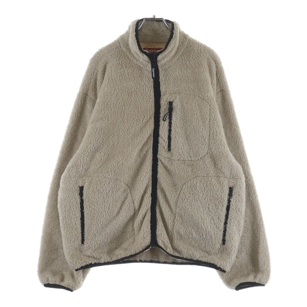 SUPREME(シュプリーム) 24AW Kate Moss Fleece Jacket ケイトモス ジップアップフリースジャケット ベージュ