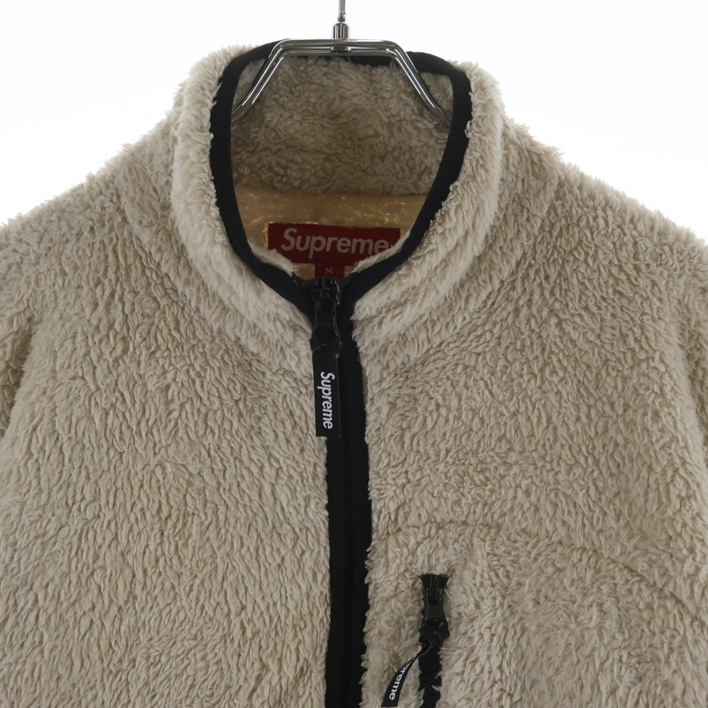 SUPREME(シュプリーム) 24AW Kate Moss Fleece Jacket ケイトモス ジップアップフリースジャケット ベージュ