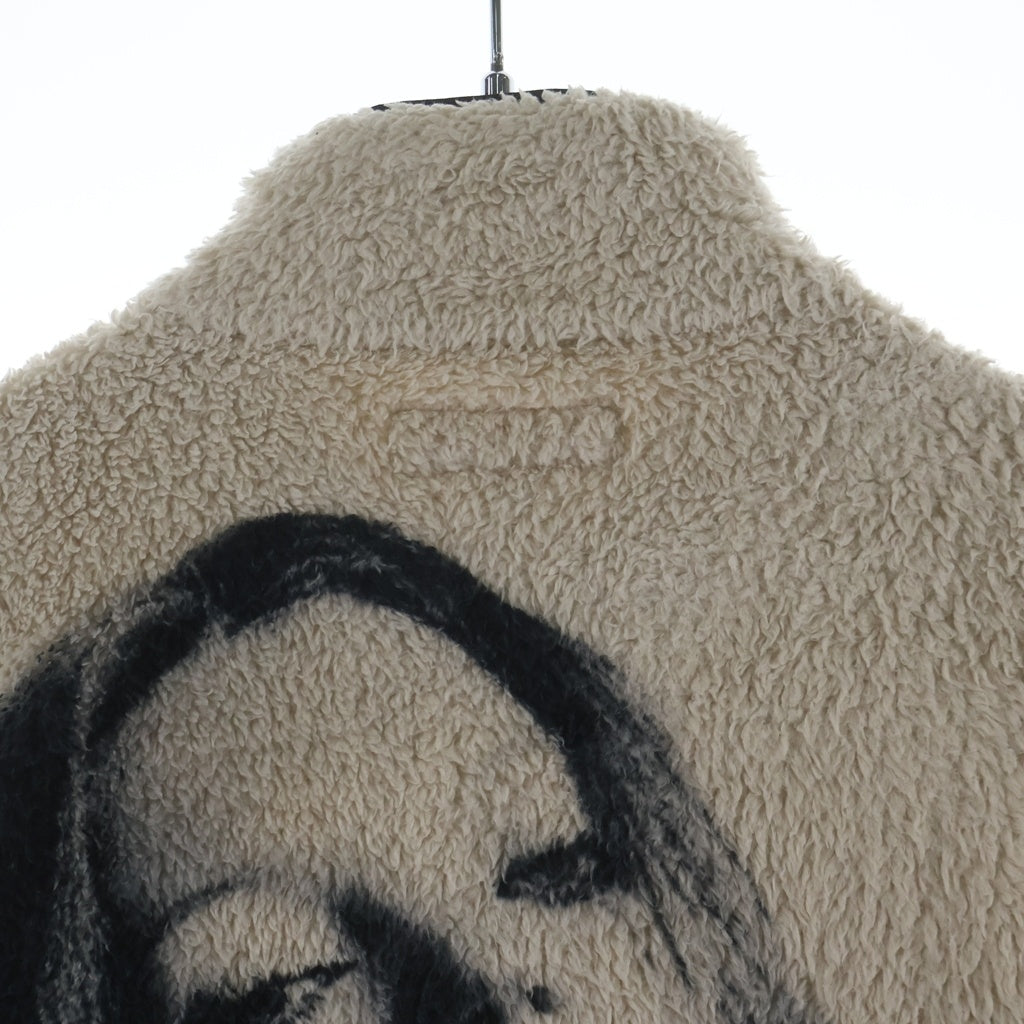 SUPREME(シュプリーム) 24AW Kate Moss Fleece Jacket ケイトモス ジップアップフリースジャケット ベージュ