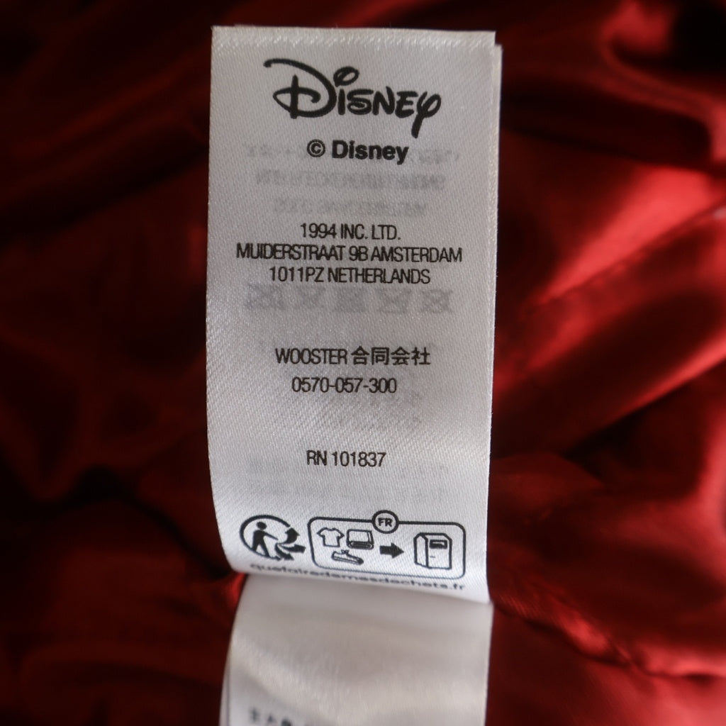 SUPREME(シュプリーム) 25AW ×Number (N)ine x Mickey Mouse Varsity Jacket ナンバーナイン ミッキーマウス ヴァーシティジャケット スタジャン レッド