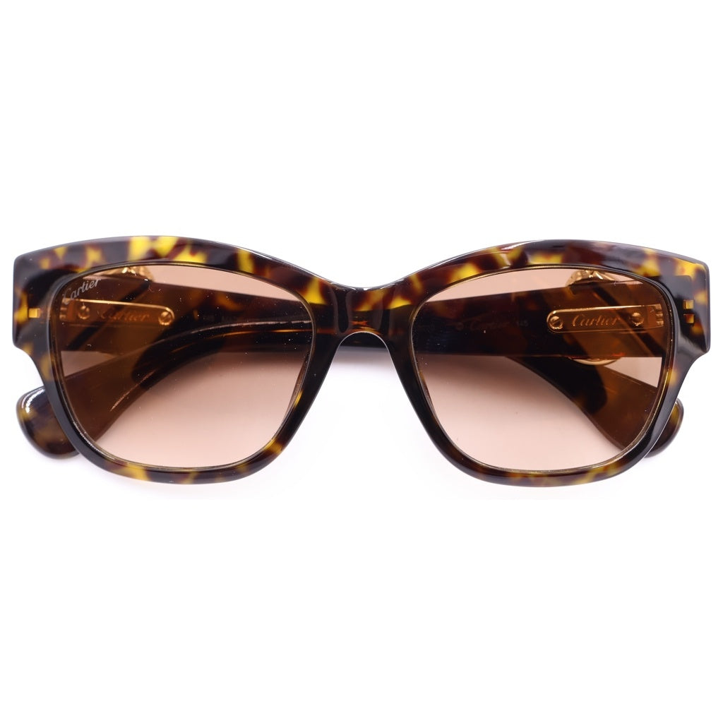 Cartier(カルティエ) HAVANA BROWN SUNGLASSES ハバナ ブラウン サングラス アイウェア 眼鏡 CT0548SA 002