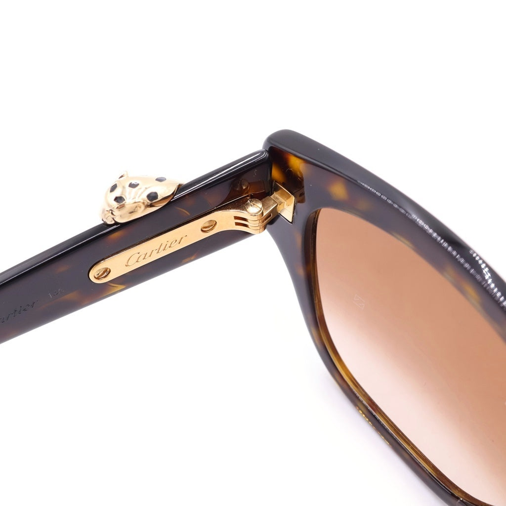 Cartier(カルティエ) HAVANA BROWN SUNGLASSES ハバナ ブラウン サングラス アイウェア 眼鏡 CT0548SA 002
