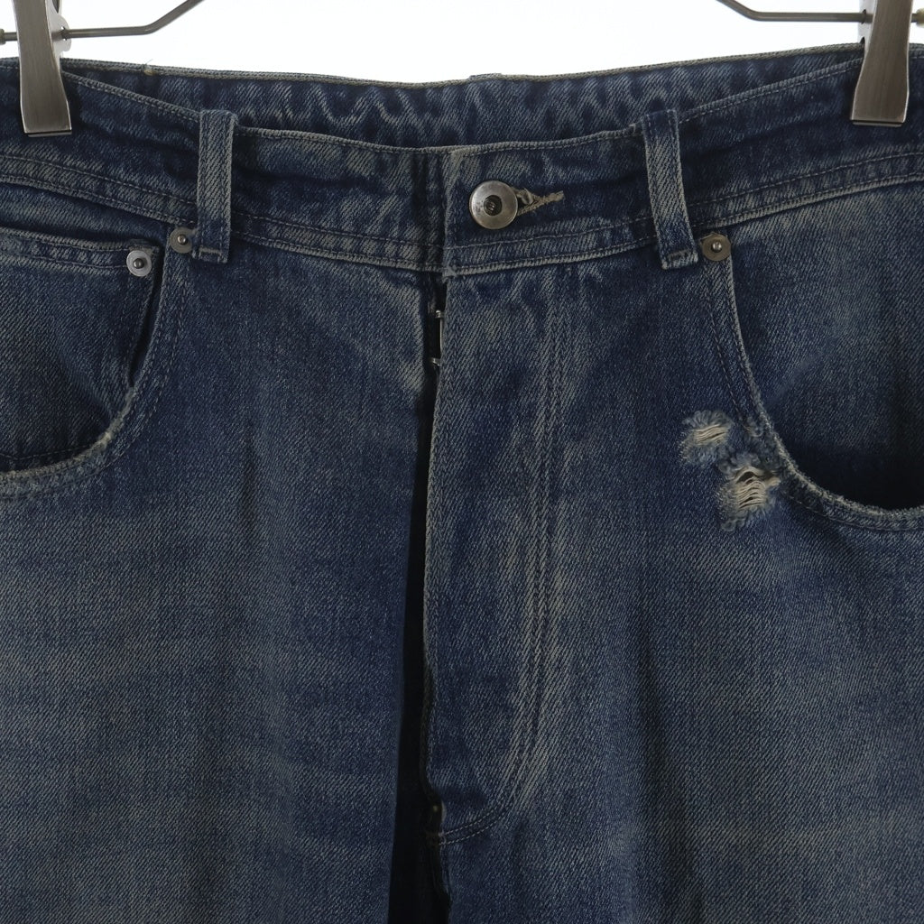 Maison Martin Margiela(メゾンマルタンマルジェラ) DISTRESSED JEANS S50LA0240 ディストレストジーンズ デニムパンツ インディゴ
