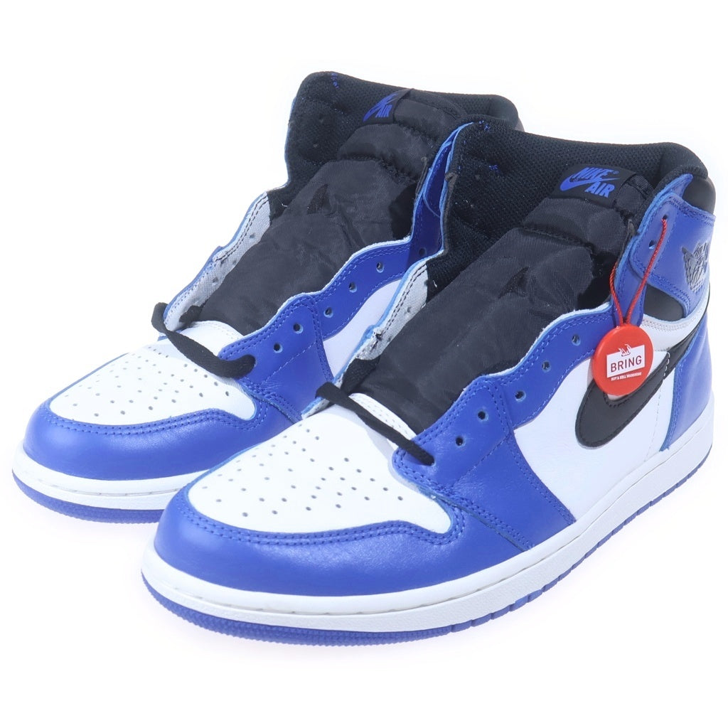 NIKE(ナイキ) AIR JORDAN 1 RETRO HIGH OG GAME ROYAL エアジョーダン1 レトロ ハイ OG ゲーム ロイヤル US11/29cm ブルー