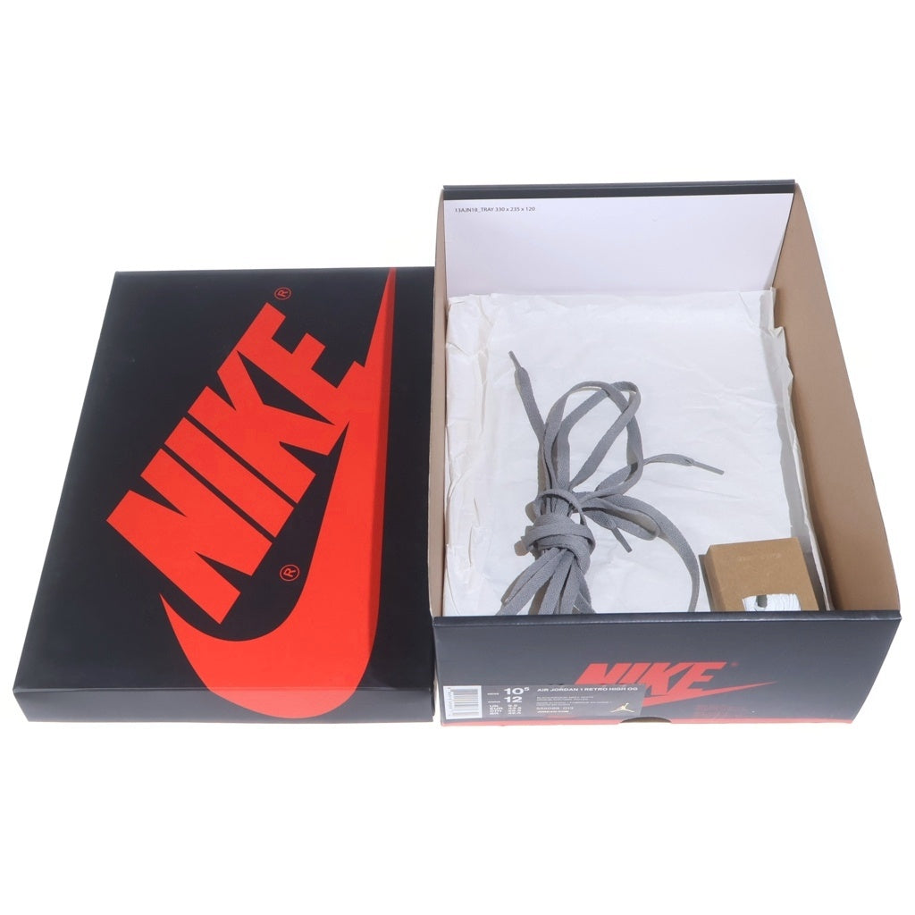 NIKE(ナイキ) AIR JORDAN 1 RETRO HIGH OG SHADOW エアジョーダン1 レトロ ハイ OG シャドウ ローカットスニーカー US10.5/28.5cm 555088-013