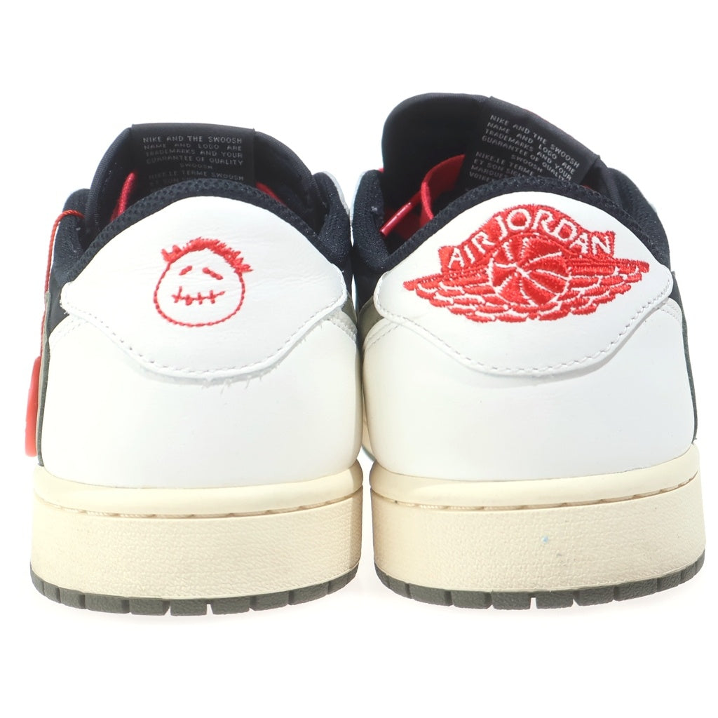 NIKE(ナイキ) ×TRAVIS SCOTT AIR JORDAN 1 LOW OG トラヴィススコット エアジョーダン1 ローカットスニーカー ミディアムオリーブ US12/29cm DZ4137-106
