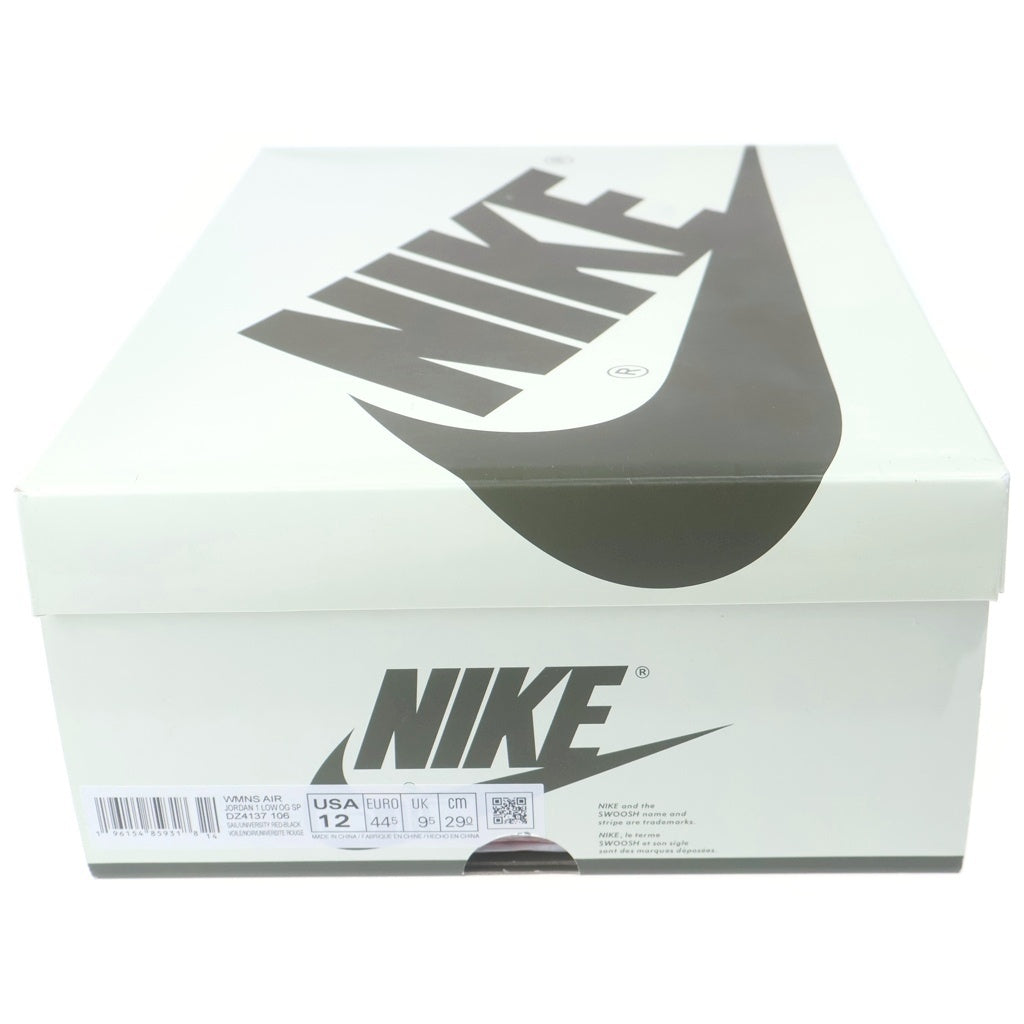 NIKE(ナイキ) ×TRAVIS SCOTT AIR JORDAN 1 LOW OG トラヴィススコット エアジョーダン1 ローカットスニーカー ミディアムオリーブ US12/29cm DZ4137-106