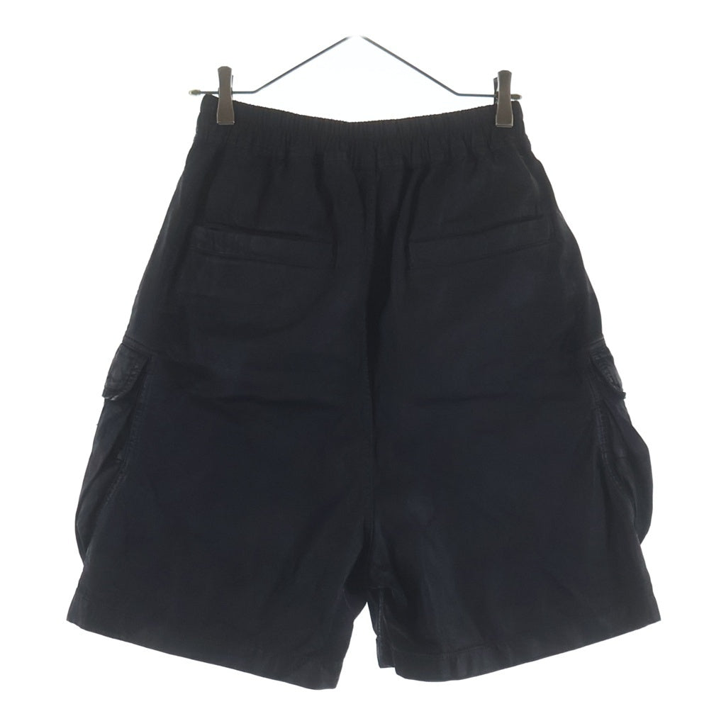 Rick Owens(リックオウエンス) CARGO BELA SHORTS カーゴ ベラ ショーツ ハーフパンツ ブラック DU01F4369