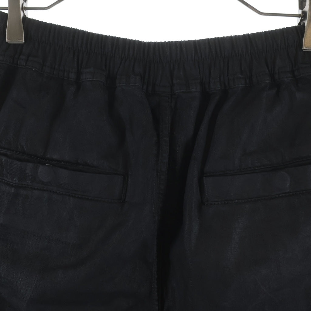 Rick Owens(リックオウエンス) CARGO BELA SHORTS カーゴ ベラ ショーツ ハーフパンツ ブラック DU01F4369