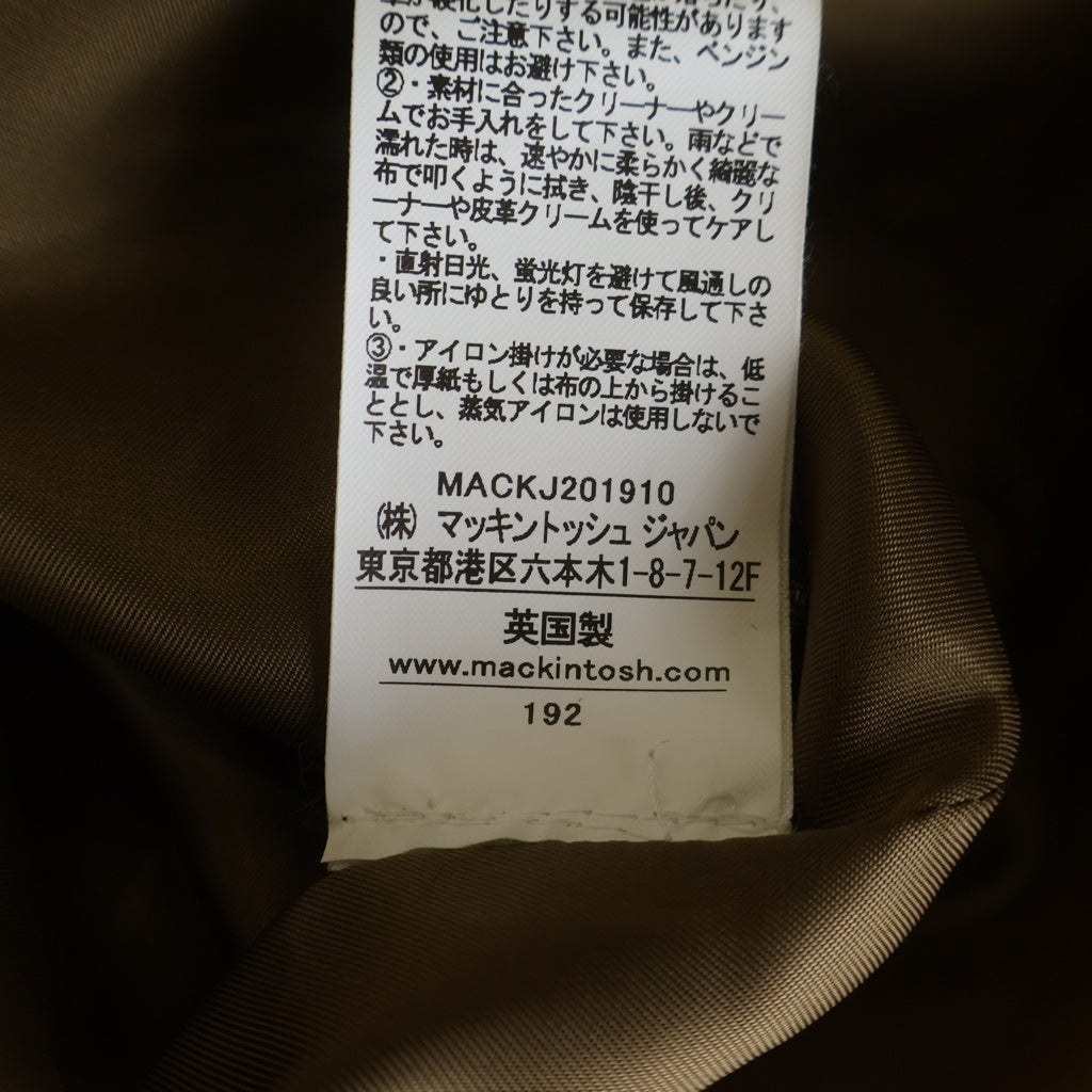 MACKINTOSH(マッキントッシュ) フェトラー ショートウール ダブルコート GM-1014F ベージュ