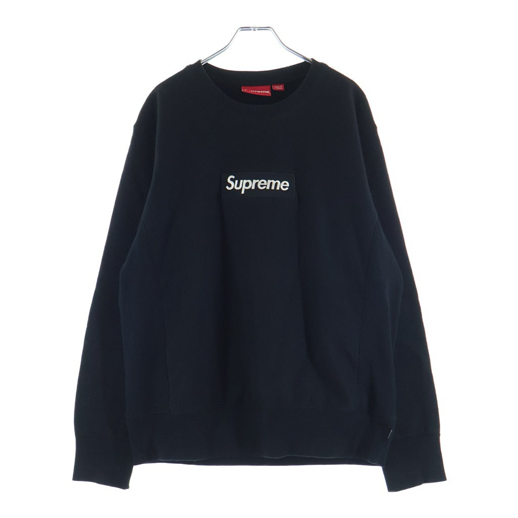 SUPREME(シュプリーム) 18AW Box Logo Crewneck ボックスロゴ クルーネックスウェットトレーナー ブラック