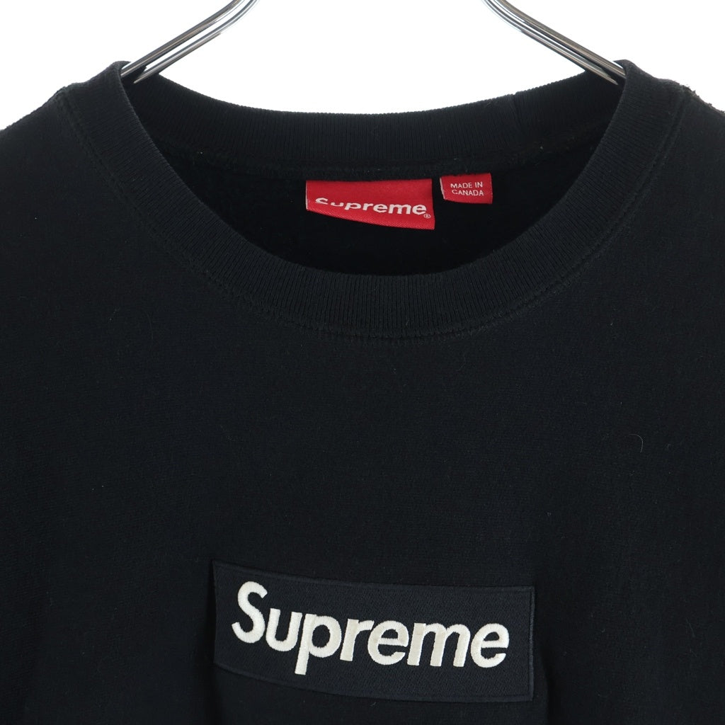 SUPREME(シュプリーム) 18AW Box Logo Crewneck ボックスロゴ クルーネックスウェットトレーナー ブラック