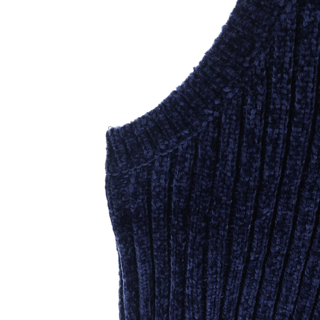 SUPREME(シュプリーム) 24AW Chenille Sweater Vest Navy シェニール ニットセーター ベスト ネイビー