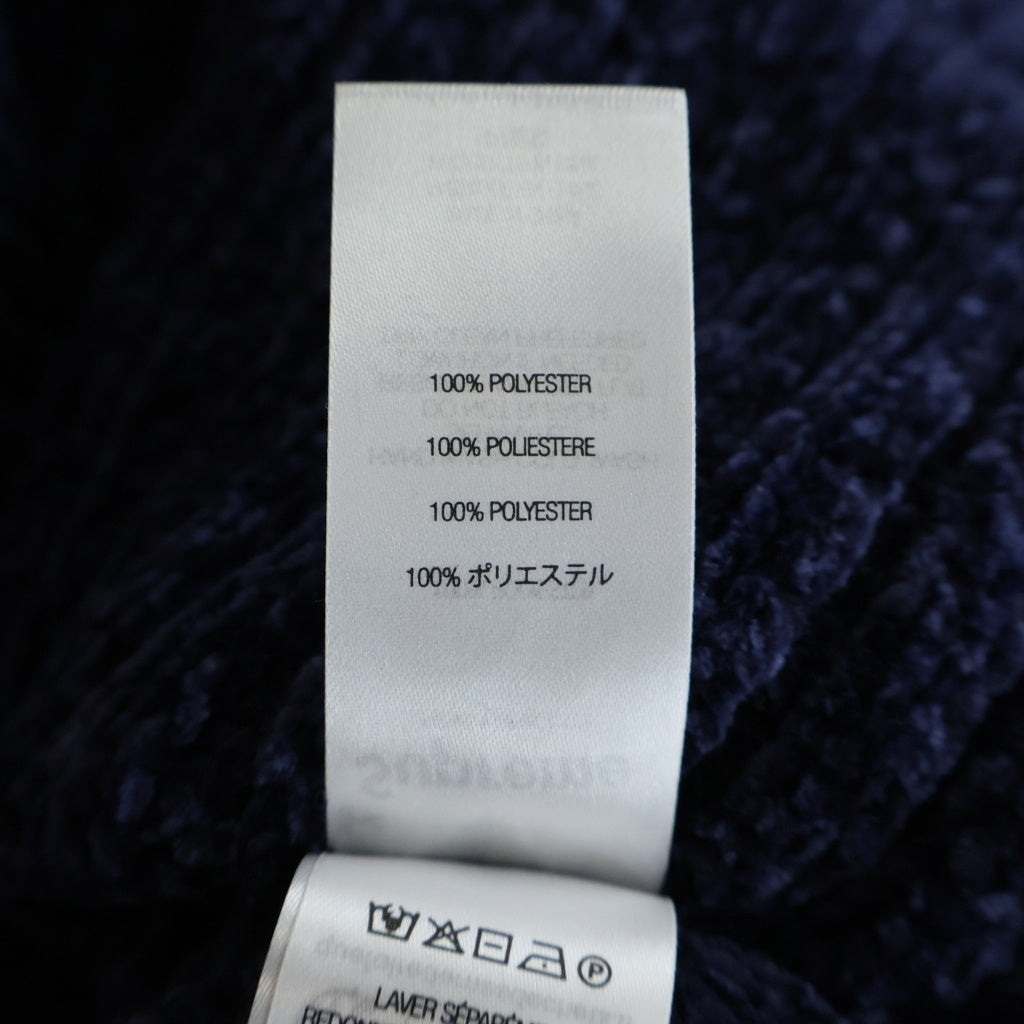 SUPREME(シュプリーム) 24AW Chenille Sweater Vest Navy シェニール ニットセーター ベスト ネイビー