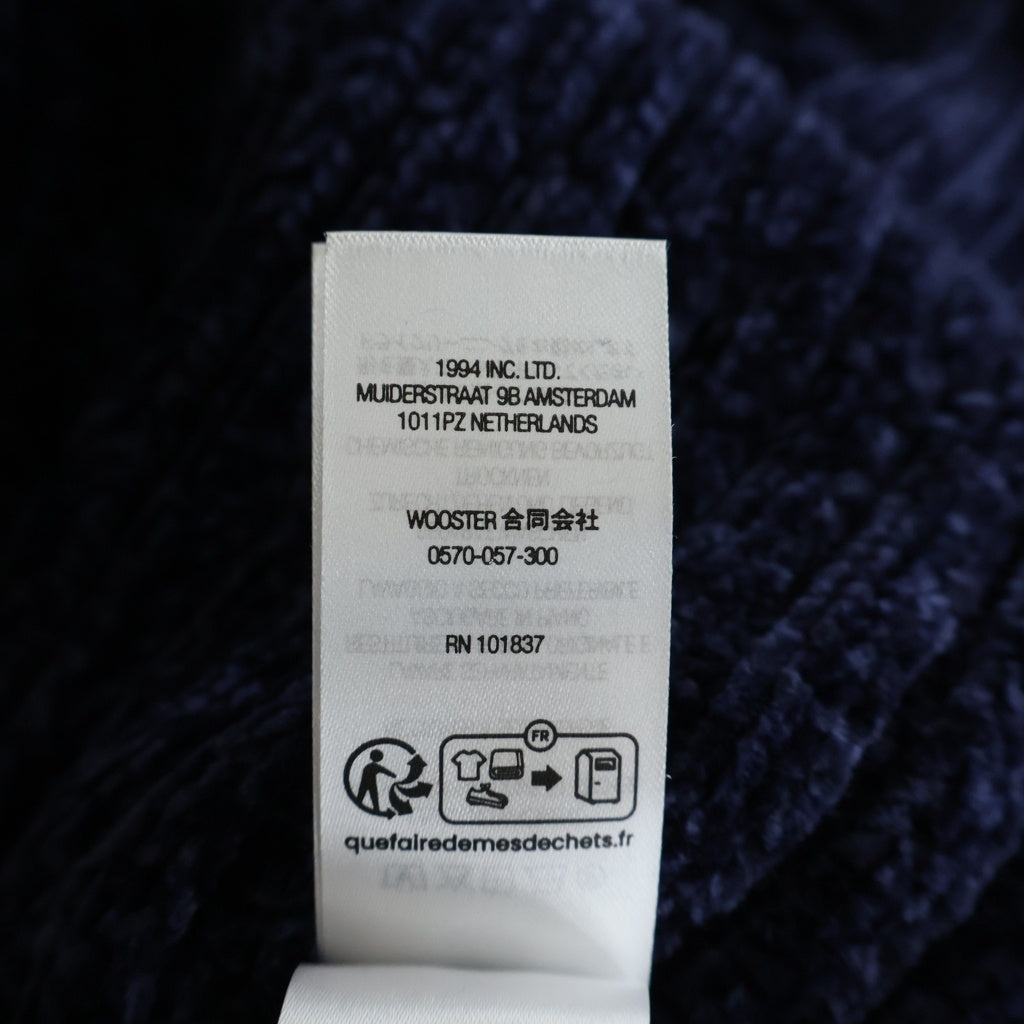 SUPREME(シュプリーム) 24AW Chenille Sweater Vest Navy シェニール ニットセーター ベスト ネイビー