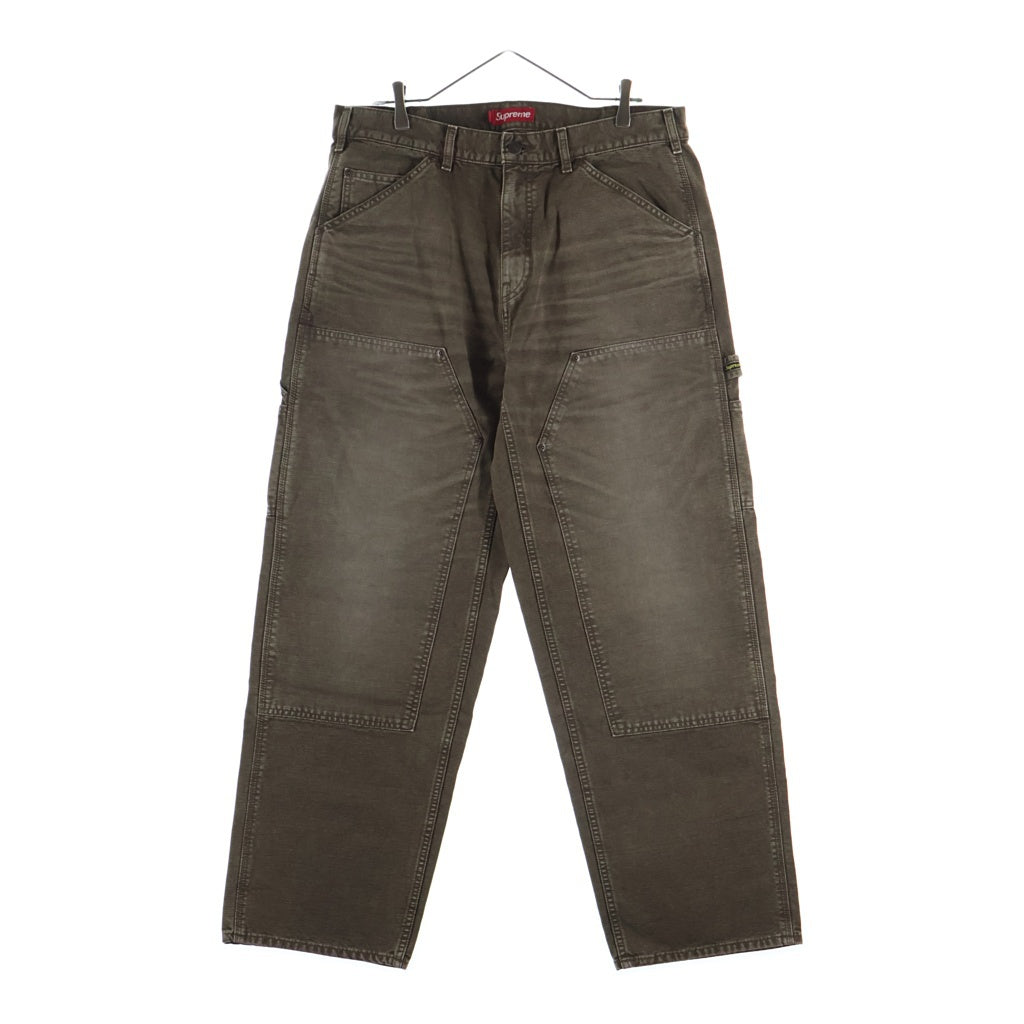 SUPREME(シュプリーム) 26SS Worn Double Knee Denim Painter Pant ウォーン ダブルニー ペインターパンツ ブラウン