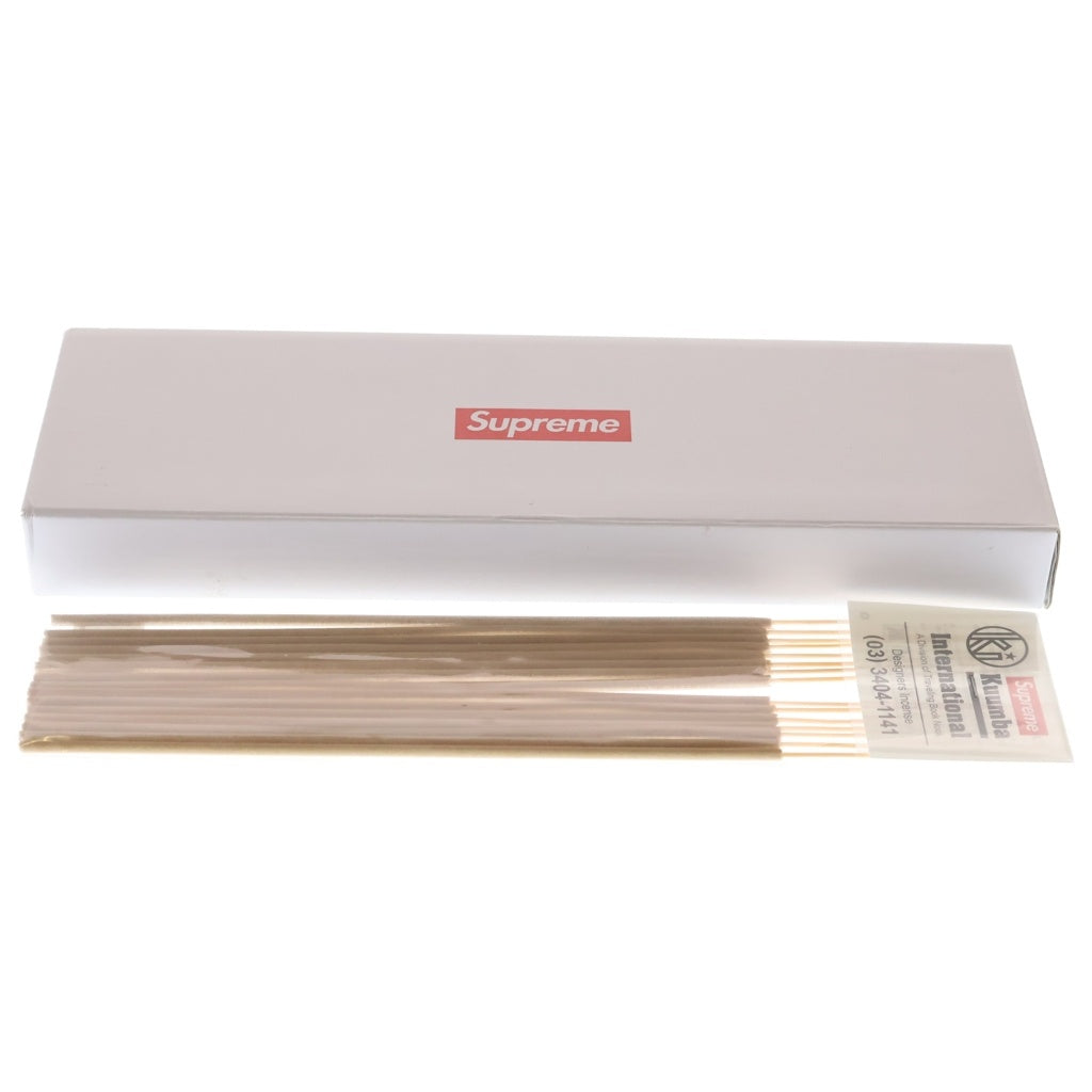 SUPREME(シュプリーム) 24SS Kuumba Incense Tray Red (Pack Of 15) Natural Set クンバ インセンストレー お香立て お香15本セット レッド ■