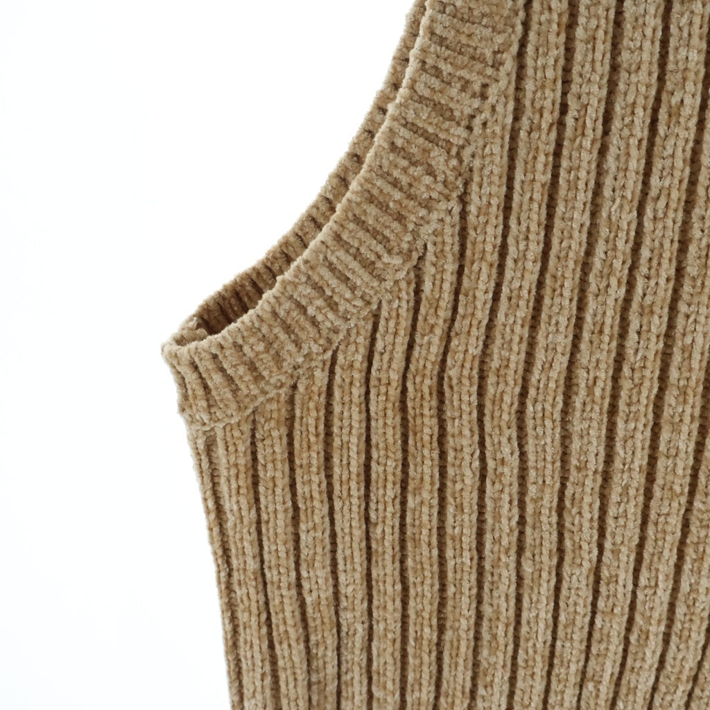 SUPREME(シュプリーム) 24AW Chenille Sweater Vest Beige シェニール ニットセーター ベスト ベージュ
