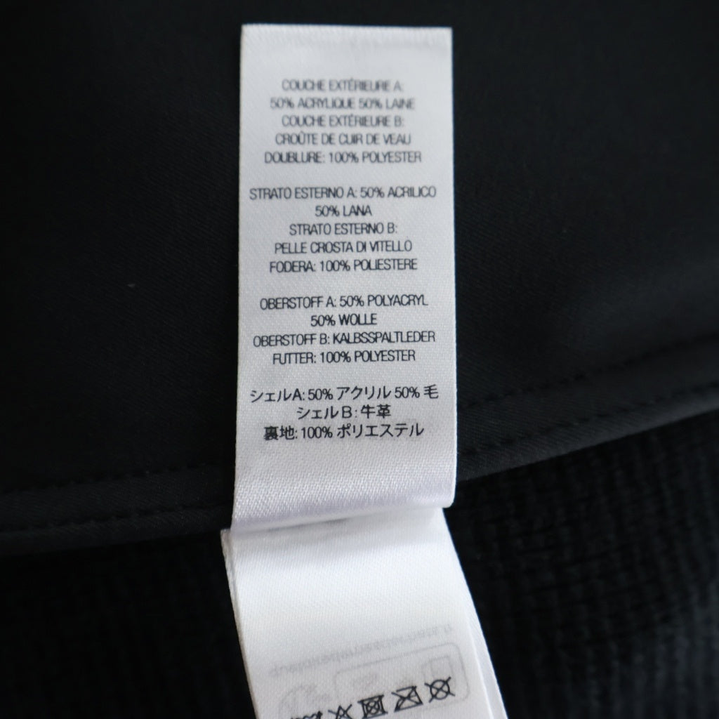 SUPREME(シュプリーム) 25AW Studded Suede Zip Up Cardigan Black スタッズ スウェード ジップアップカーディガン ブラック