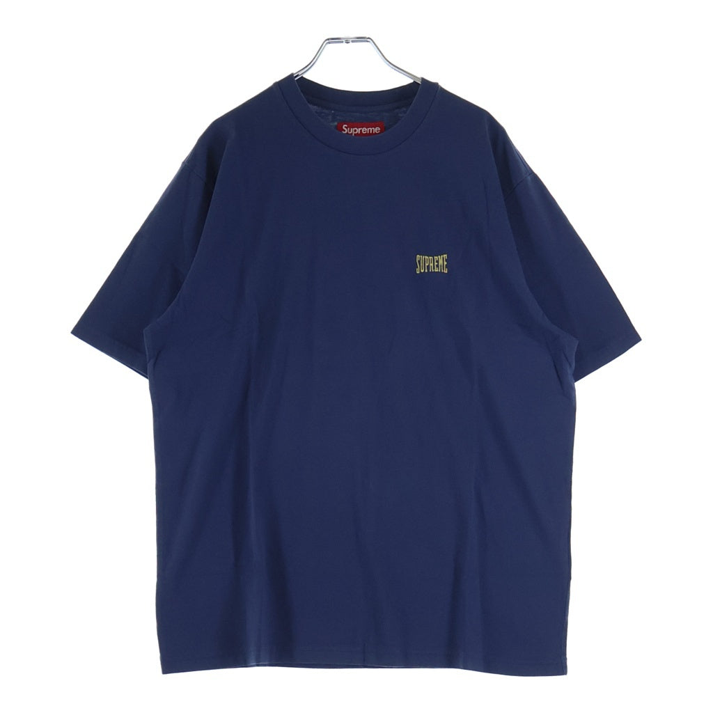 SUPREME(シュプリーム) 25SS Warm Up Washed S/S Top ウォームアップ ウォッシュド加工 半袖Tシャツ ネイビー