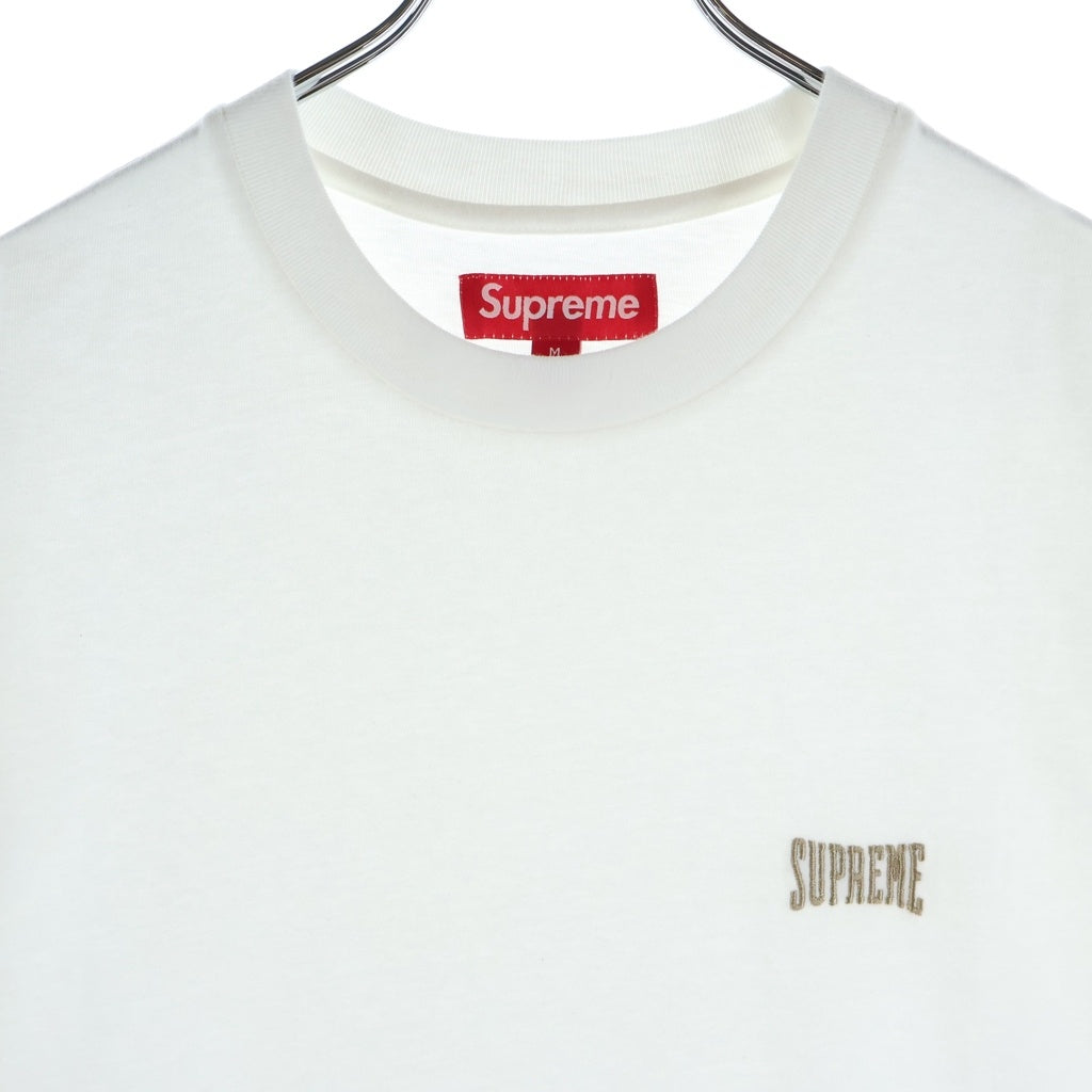 SUPREME(シュプリーム) 25SS Warm Up Washed S/S Top ウォームアップ ウォッシュド加工 半袖Tシャツ ホワイト