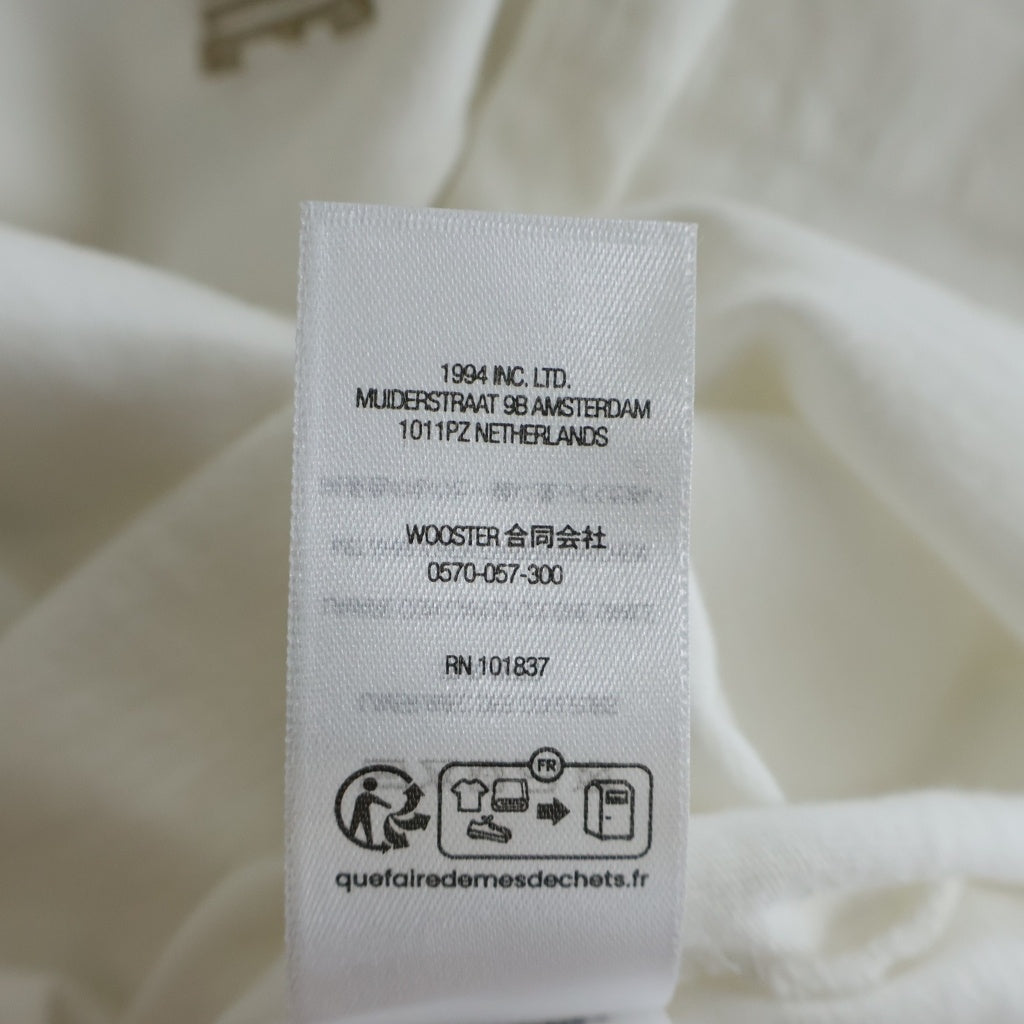 SUPREME(シュプリーム) 25SS Warm Up Washed S/S Top ウォームアップ ウォッシュド加工 半袖Tシャツ ホワイト