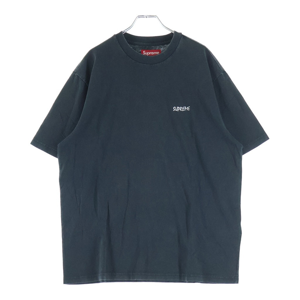 SUPREME(シュプリーム) 26SS Washed S/S Top ウォッシュド加工 半袖Tシャツ ブラック