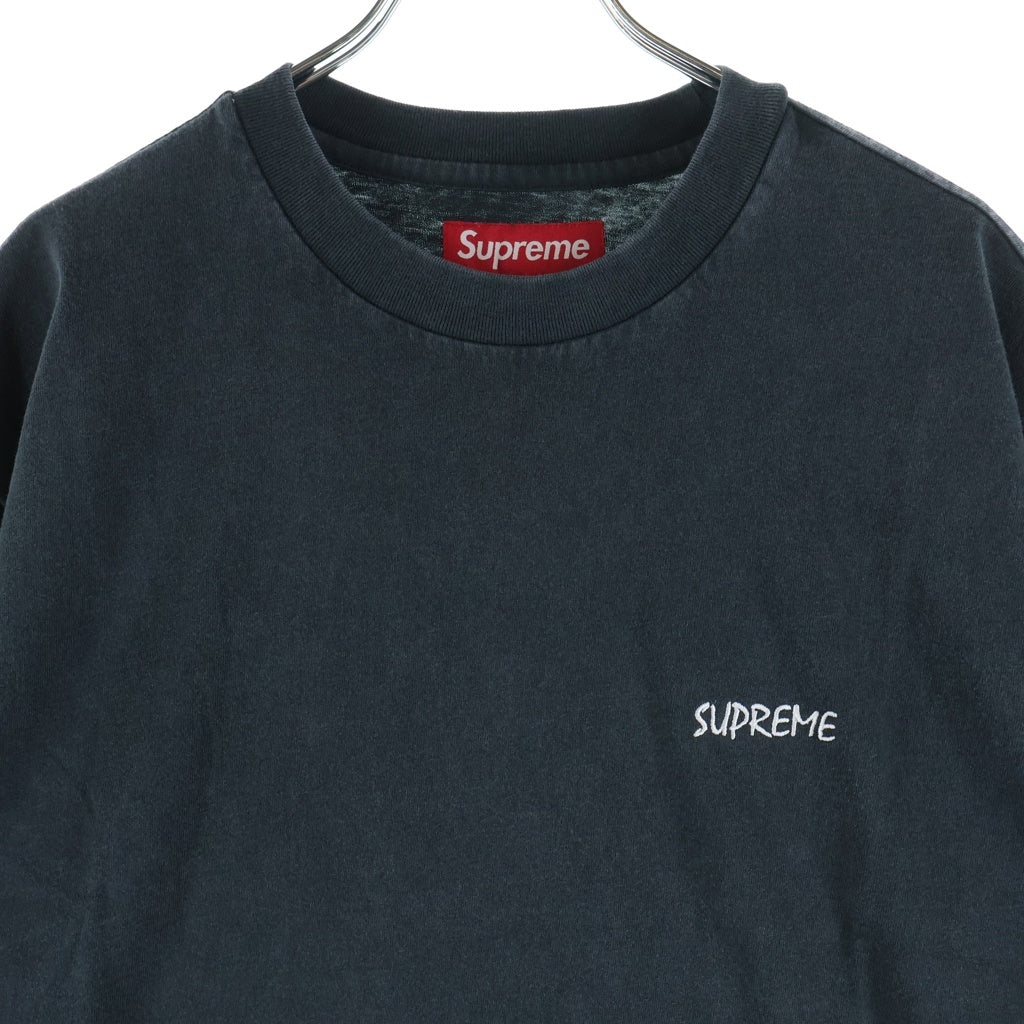 SUPREME(シュプリーム) 26SS Washed S/S Top ウォッシュド加工 半袖Tシャツ ブラック