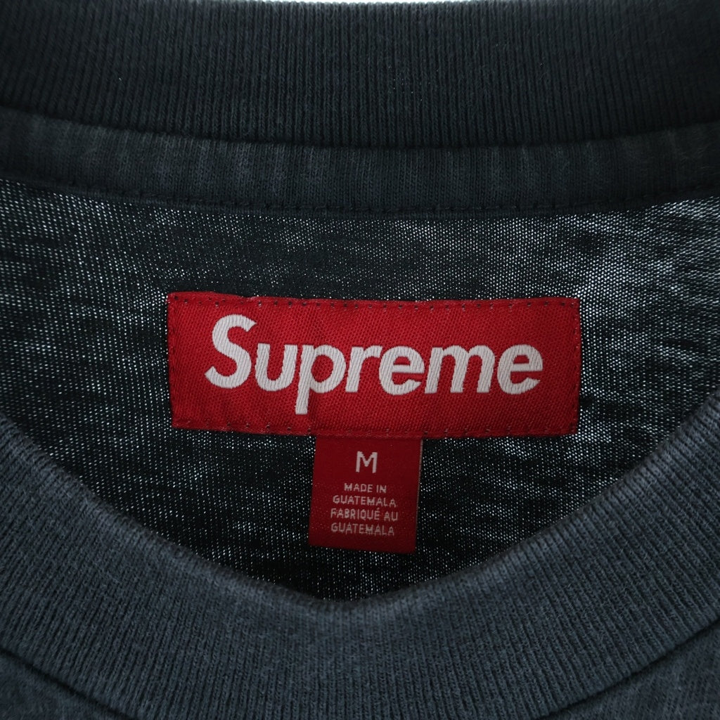 SUPREME(シュプリーム) 26SS Washed S/S Top ウォッシュド加工 半袖Tシャツ ブラック