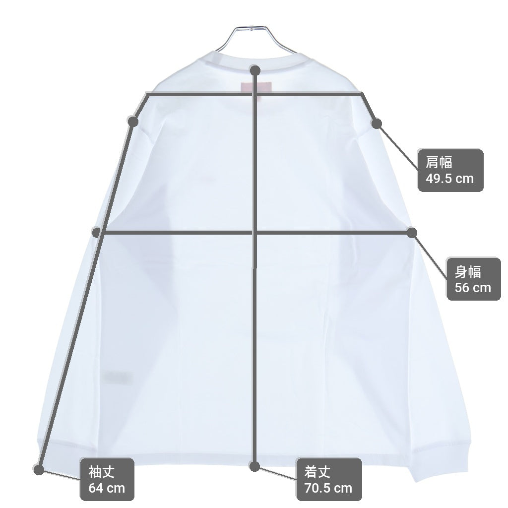 SUPREME(シュプリーム) 26SS Small Box L/S Tee White スモールボックスロゴ 長袖Tシャツ ロンT ホワイト