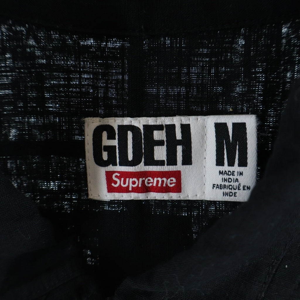 SUPREME(シュプリーム) 25SS GOODENOUGH Patchwork S/S Shirt グッドイナフ パッチワーク 半袖シャツ ブラック