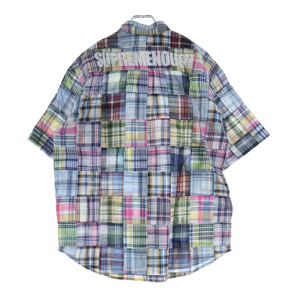 SUPREME(シュプリーム) 25SS GOODENOUGH Patchwork S/S Shirt グッドイナフ パッチワーク 半袖シャツ ブラック