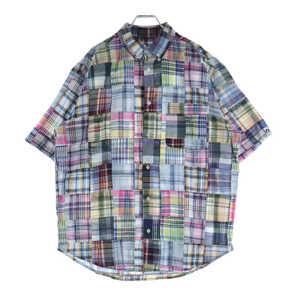 SUPREME(シュプリーム) 25SS GOODENOUGH Patchwork S/S Shirt グッドイナフ パッチワーク 半袖シャツ ブラック