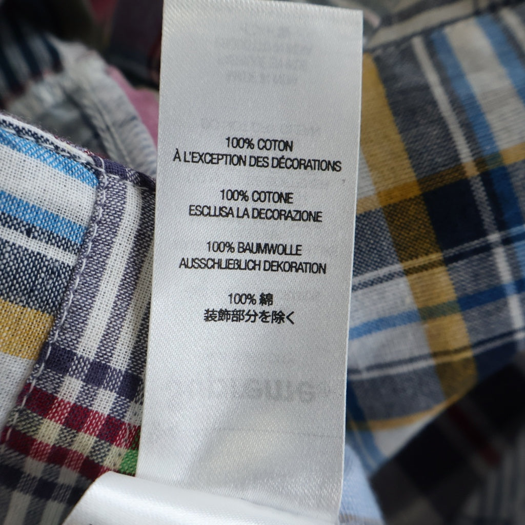 SUPREME(シュプリーム) 25SS GOODENOUGH Patchwork S/S Shirt グッドイナフ パッチワーク 半袖シャツ ブラック