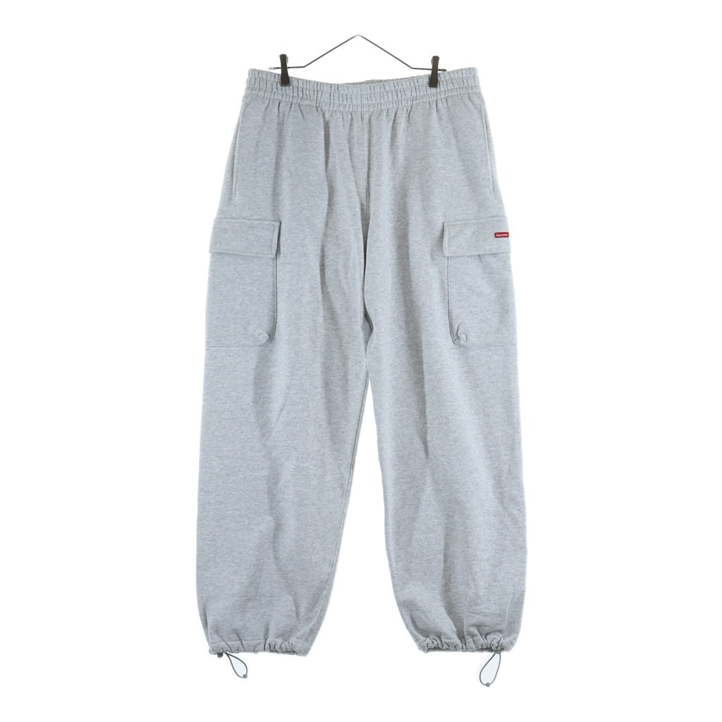 SUPREME(シュプリーム) 25AW Small Box Cargo Sweatpant スモールボックスロゴ カーゴスウェットパンツ グレー